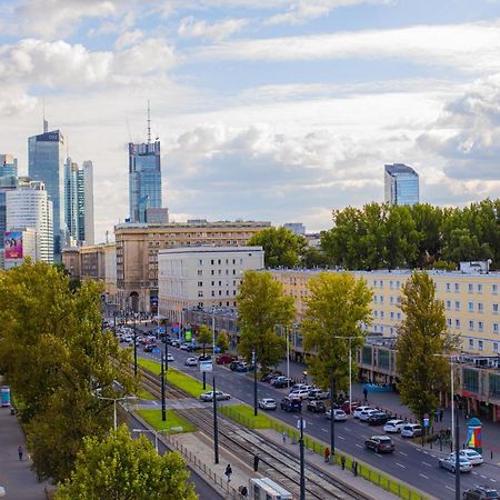 Large Flat. Great View. City Center. Варшава Экстерьер фото