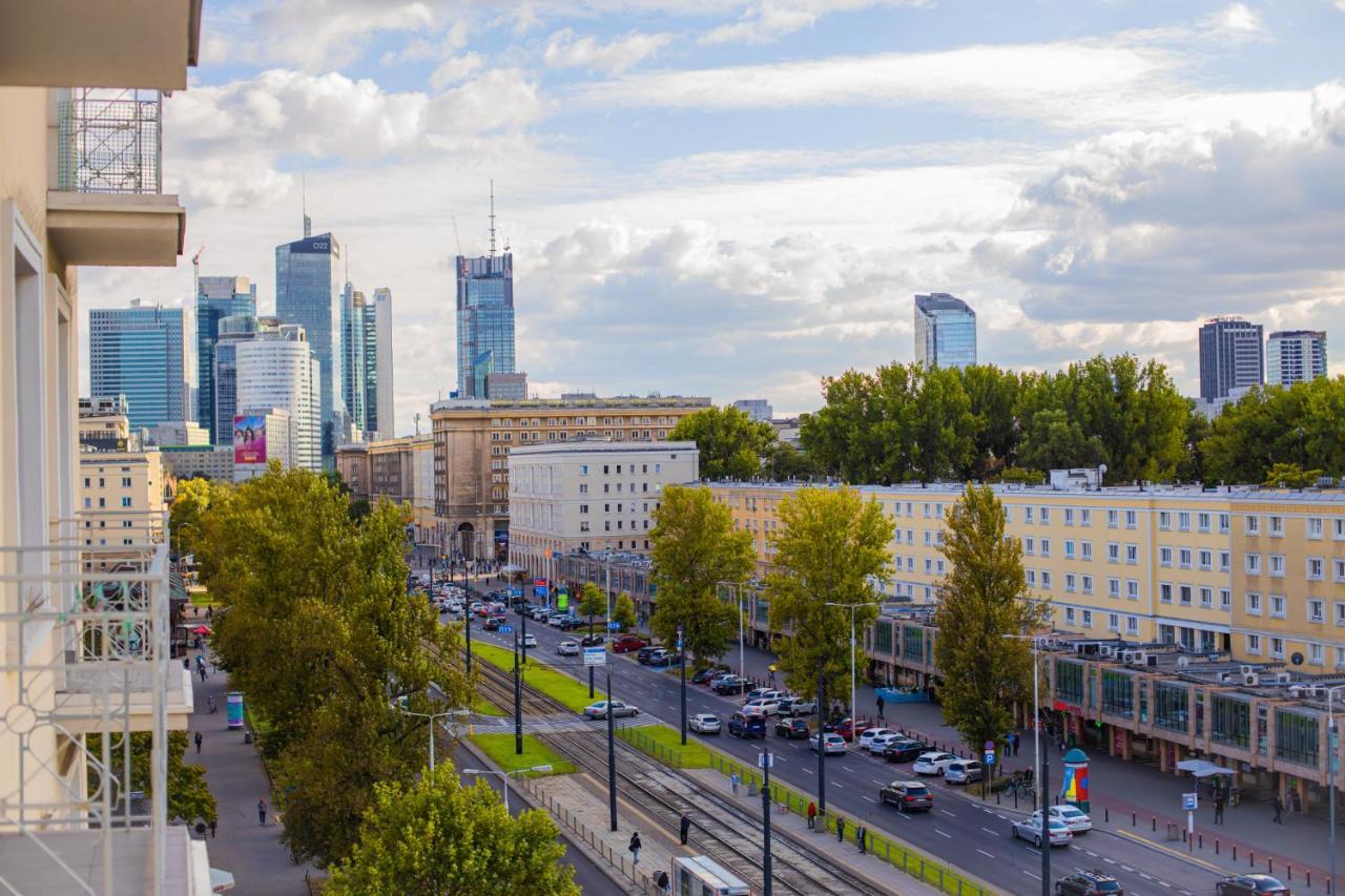 Large Flat. Great View. City Center. Варшава Экстерьер фото